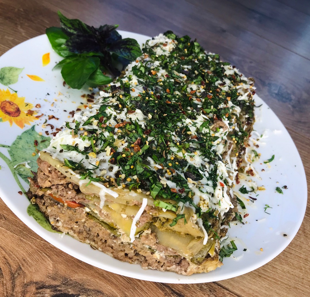 Лазанья из кабачка