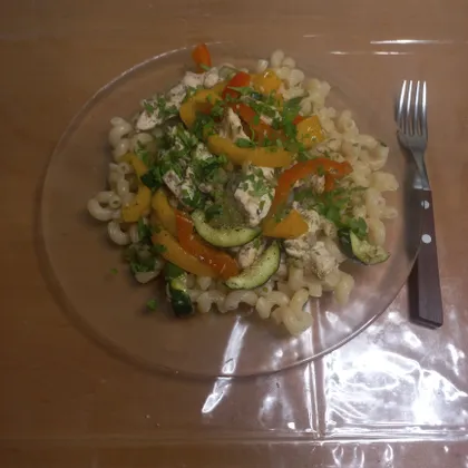 Курица с болгарским перцем