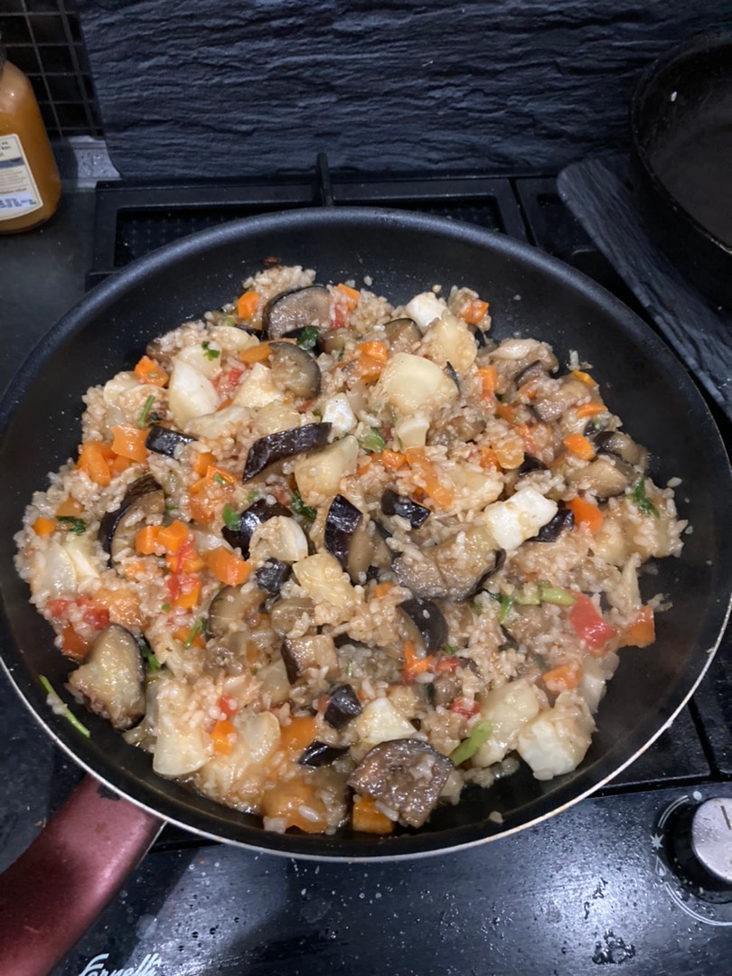 Овощная паэлья