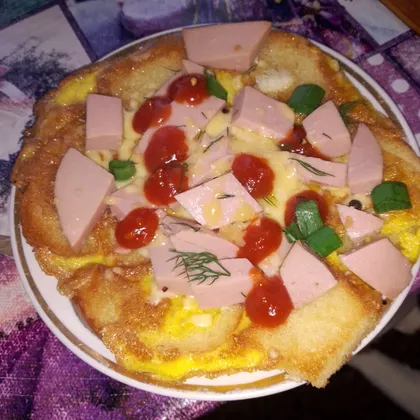 Мини-пицца на сковородке