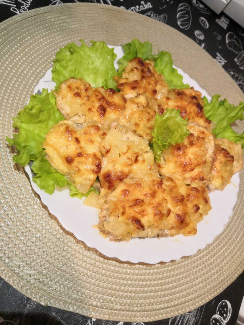 Курочка под ананасом
