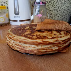 Блины на молоке и кипятке 🥞