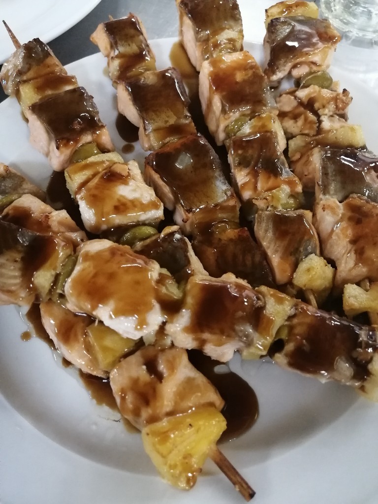 Шашлычок из сёмги