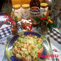 “Салат Цезарь за 5 минут, с заправкой Knorr“🥗🥙😱😋