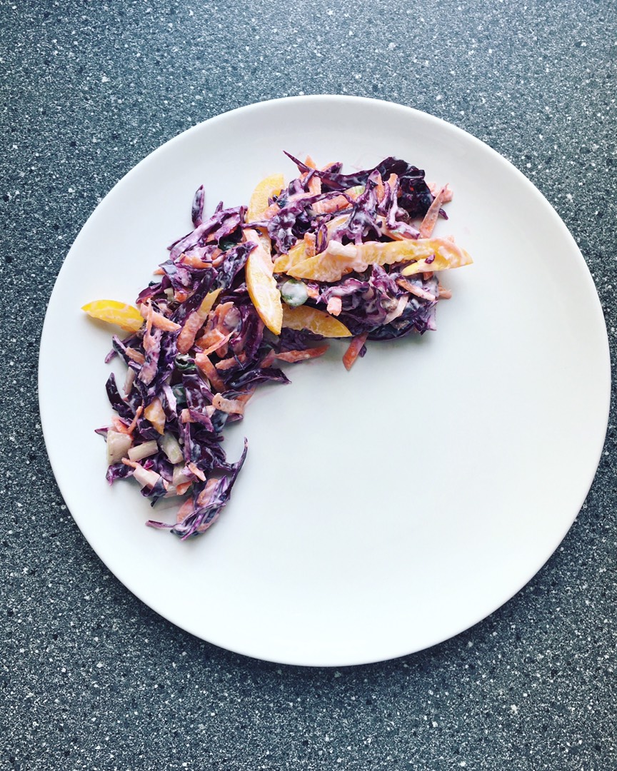Здоровый рецепт коулслоу 🥗