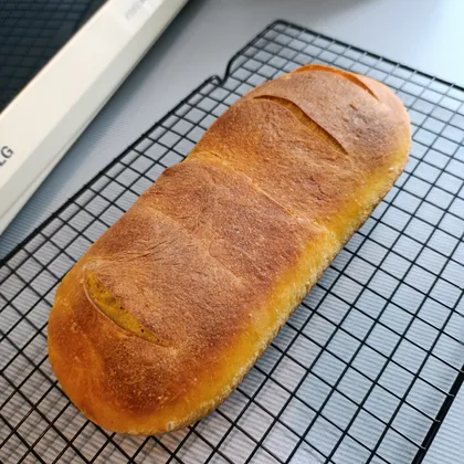 Тыквенный батон на закваске Левито Мадре