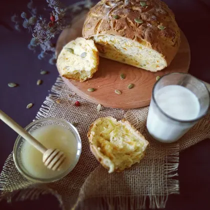Домашний хлеб с тыквой