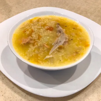 Суп сливочный с форелью