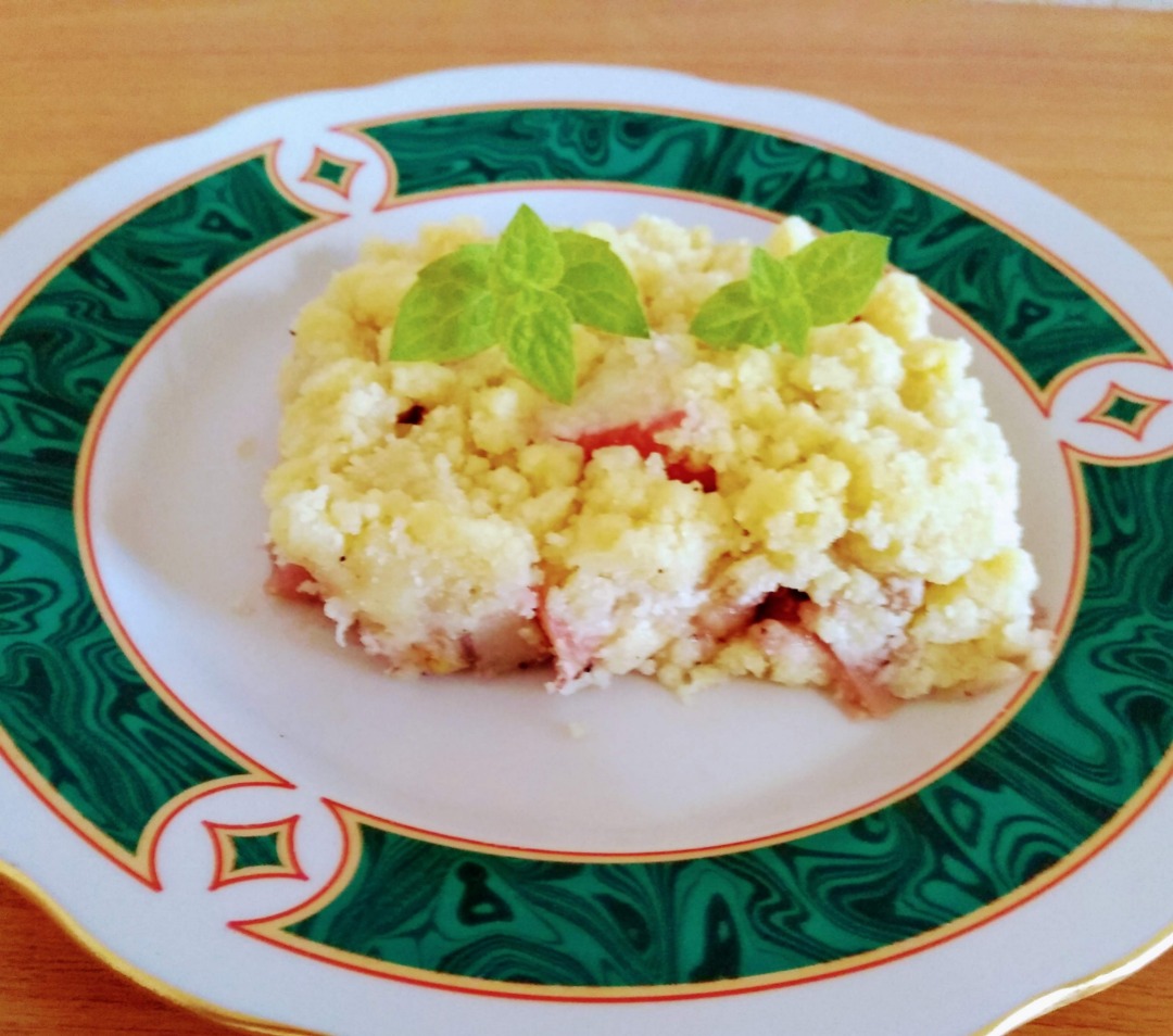 Яблочный крамбл