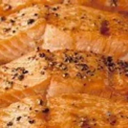 Рыба под соево-медовым соусом
