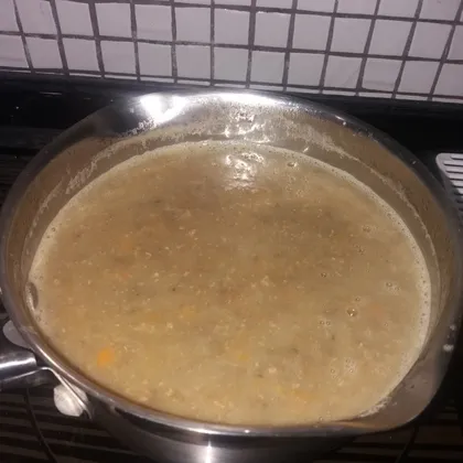 Суп-пюре чечевичный