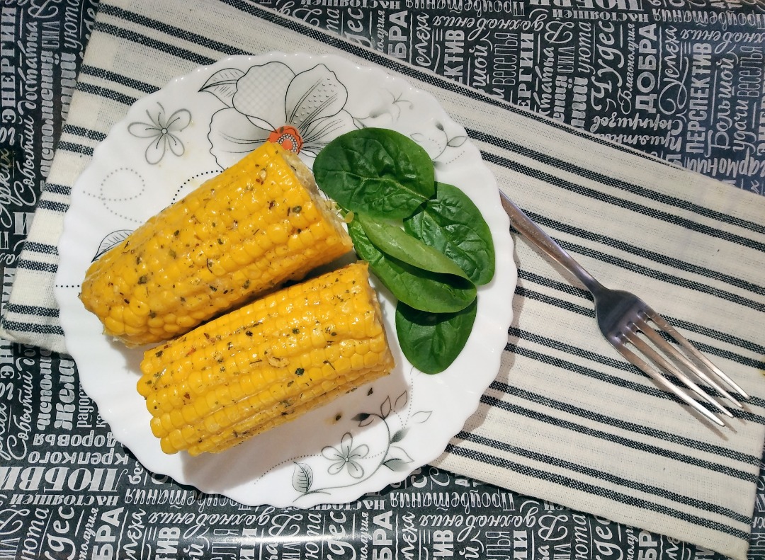 Запеченная кукуруза 🌽