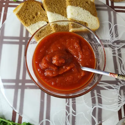 Пикантный кетчуп из кабачков