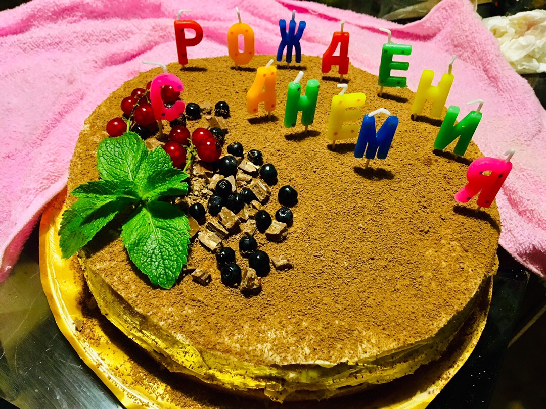 Шоколадный торт на день рождения! - Школа кондитерского искусства