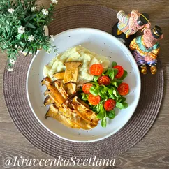 Жареные грибы эринги