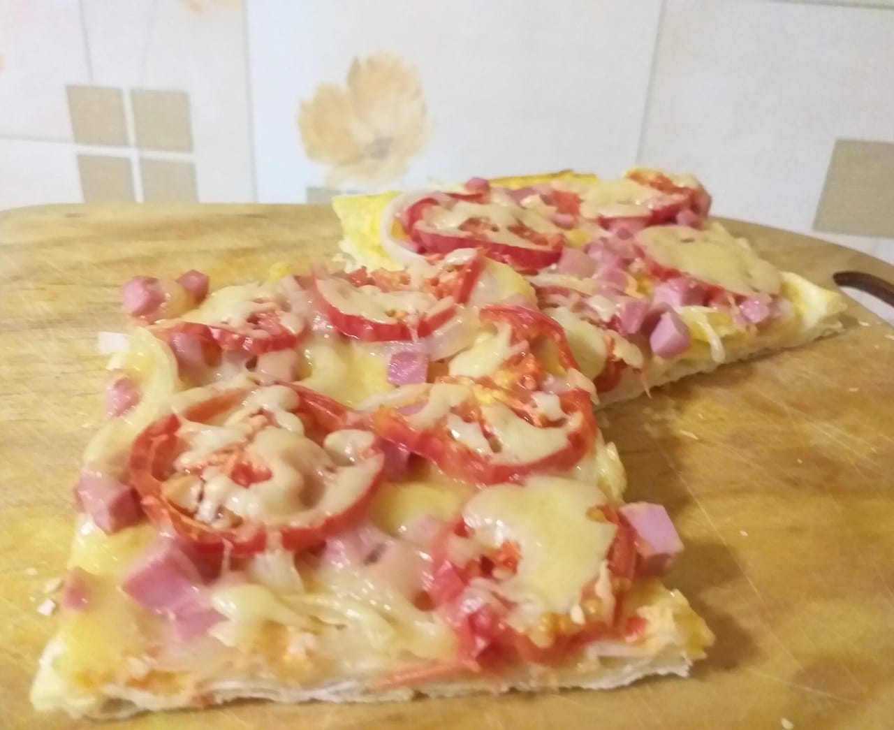 Быстрая пицца на лаваше 🍕