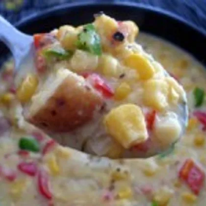 Картофельно-кукурузный диетический суп