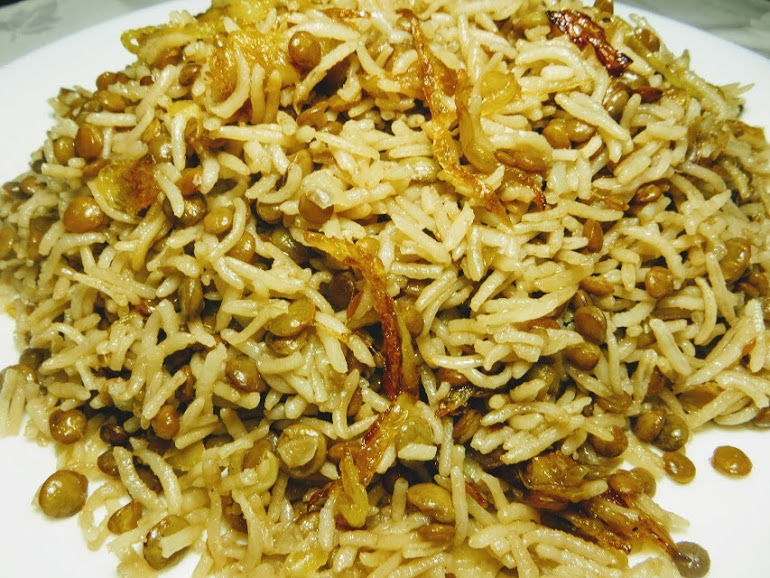 Знаменитая Маджадра! Самое вкусное сочетание риса и чечевицы