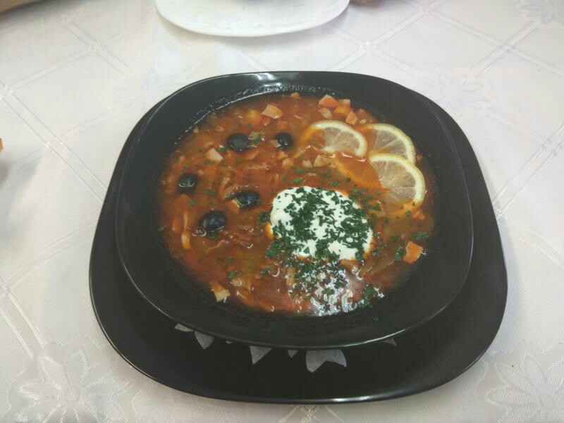 Солянка сборная мясная