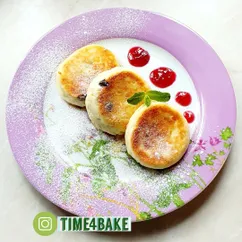 Сырники с изюмом