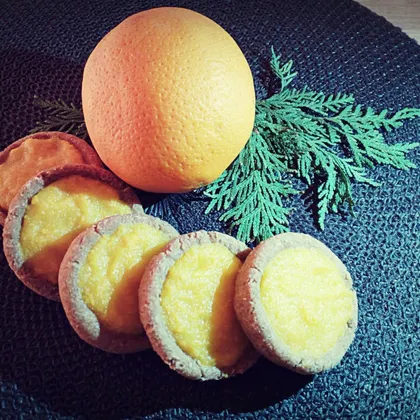 Печенье с апельсиновым желе