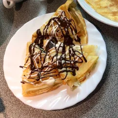 Блинчики с шоколадом🥞🍫