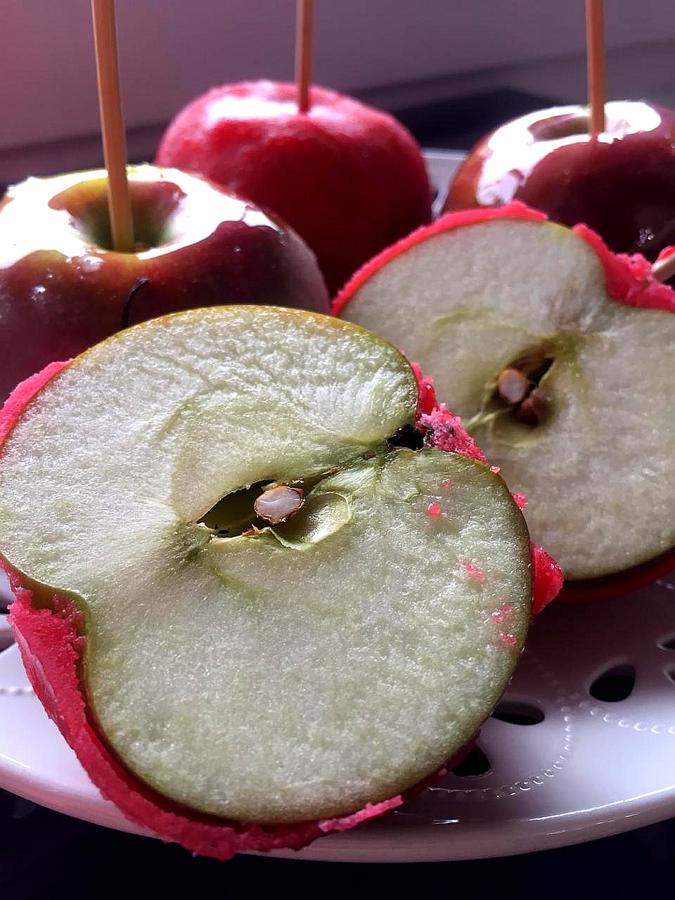 Яблочки в карамельной глазури🍎