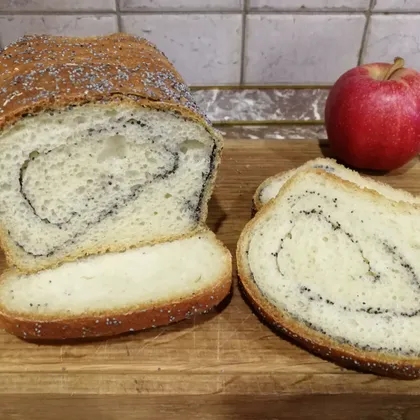 Хлеб-рулет с маком