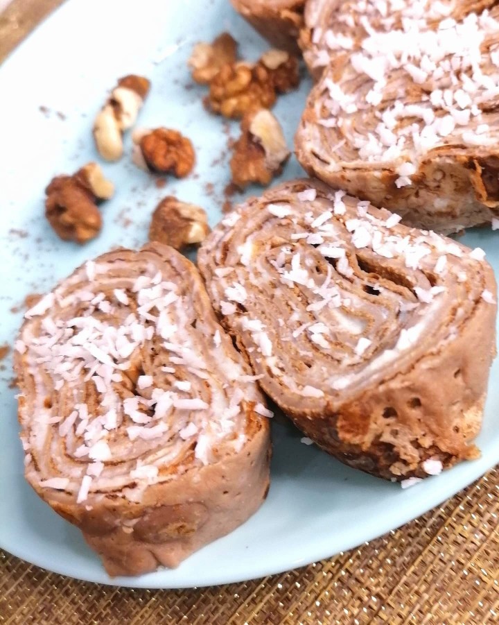 ПП блинный рулет с заварным кремом 👩‍🍳