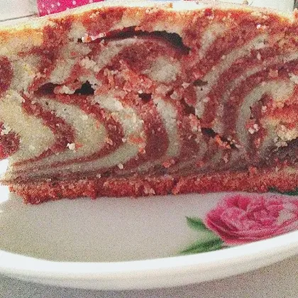 Пирог 'Зебра' 🍰