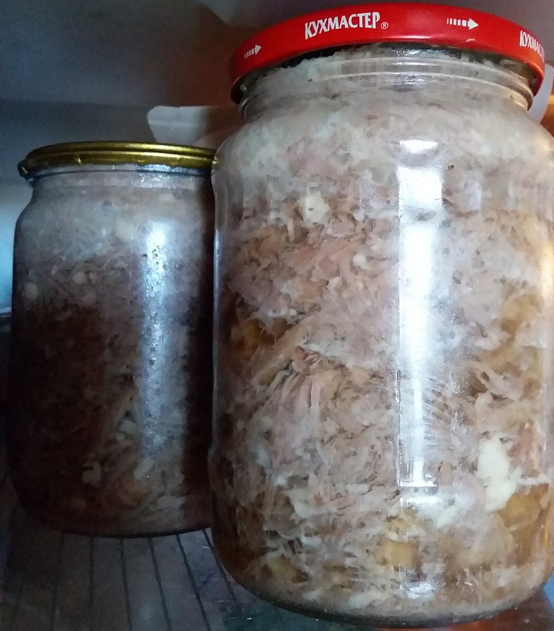 Тушенка из утки , пошаговый рецепт на 5 ккал, фото, ингредиенты - Lusechka