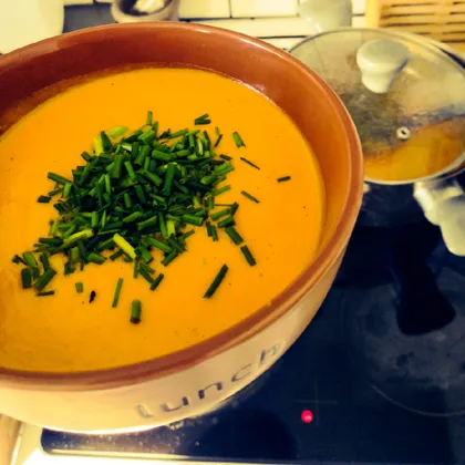 Морковный суп с экзотическим оттенком