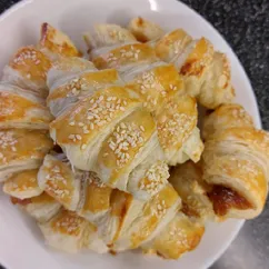 Круассаны с яблочным джемом🥐