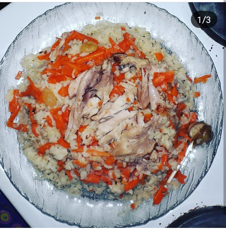 Плов с курицей