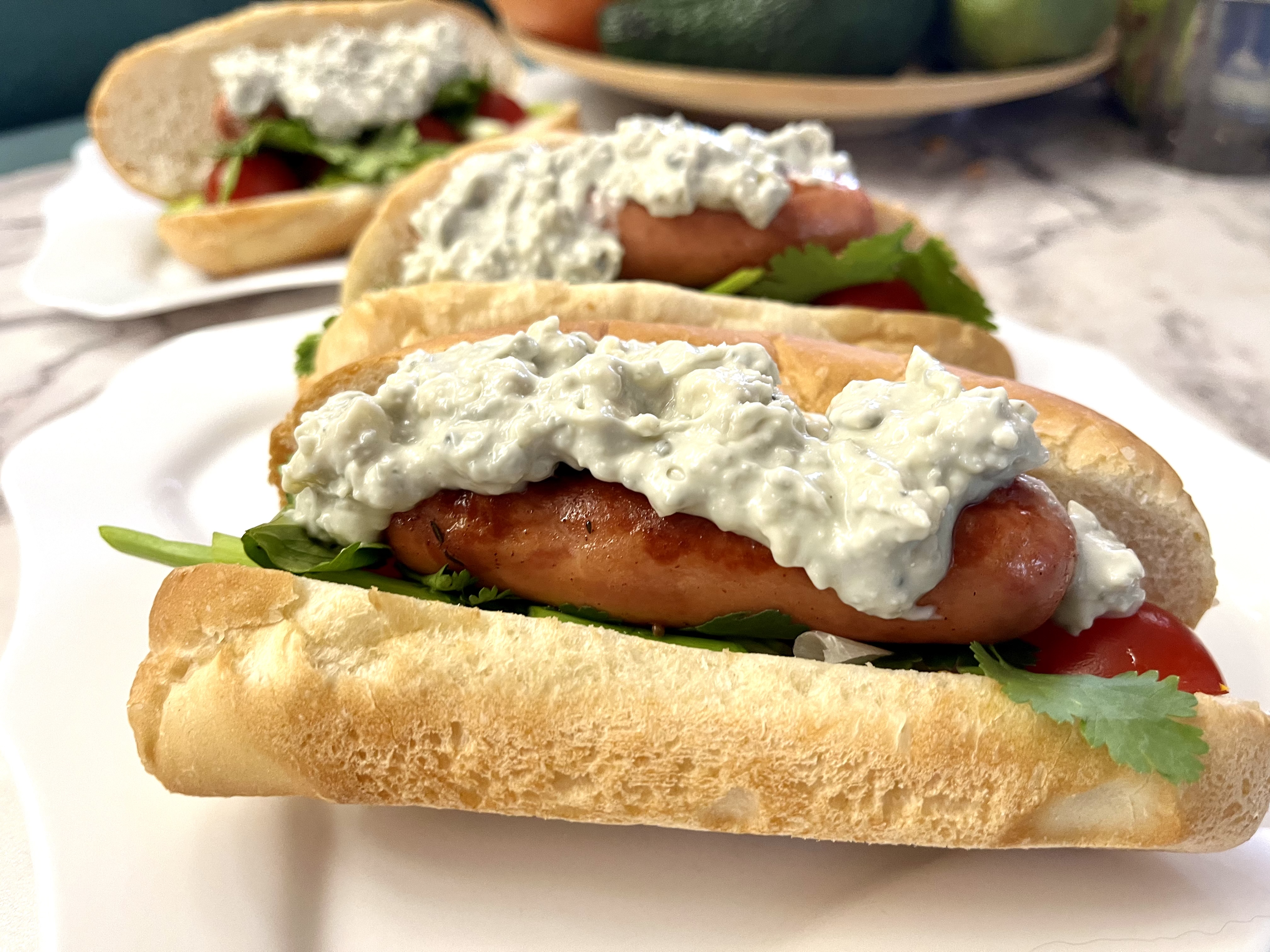 Хот-дог по-новоорлеански