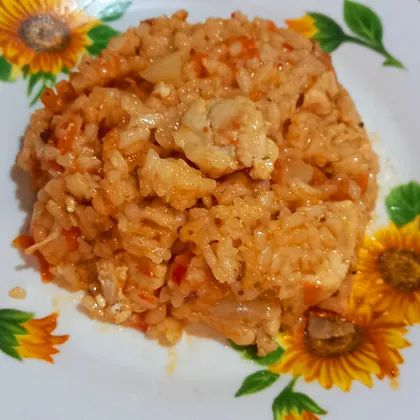 Плов в сковородке