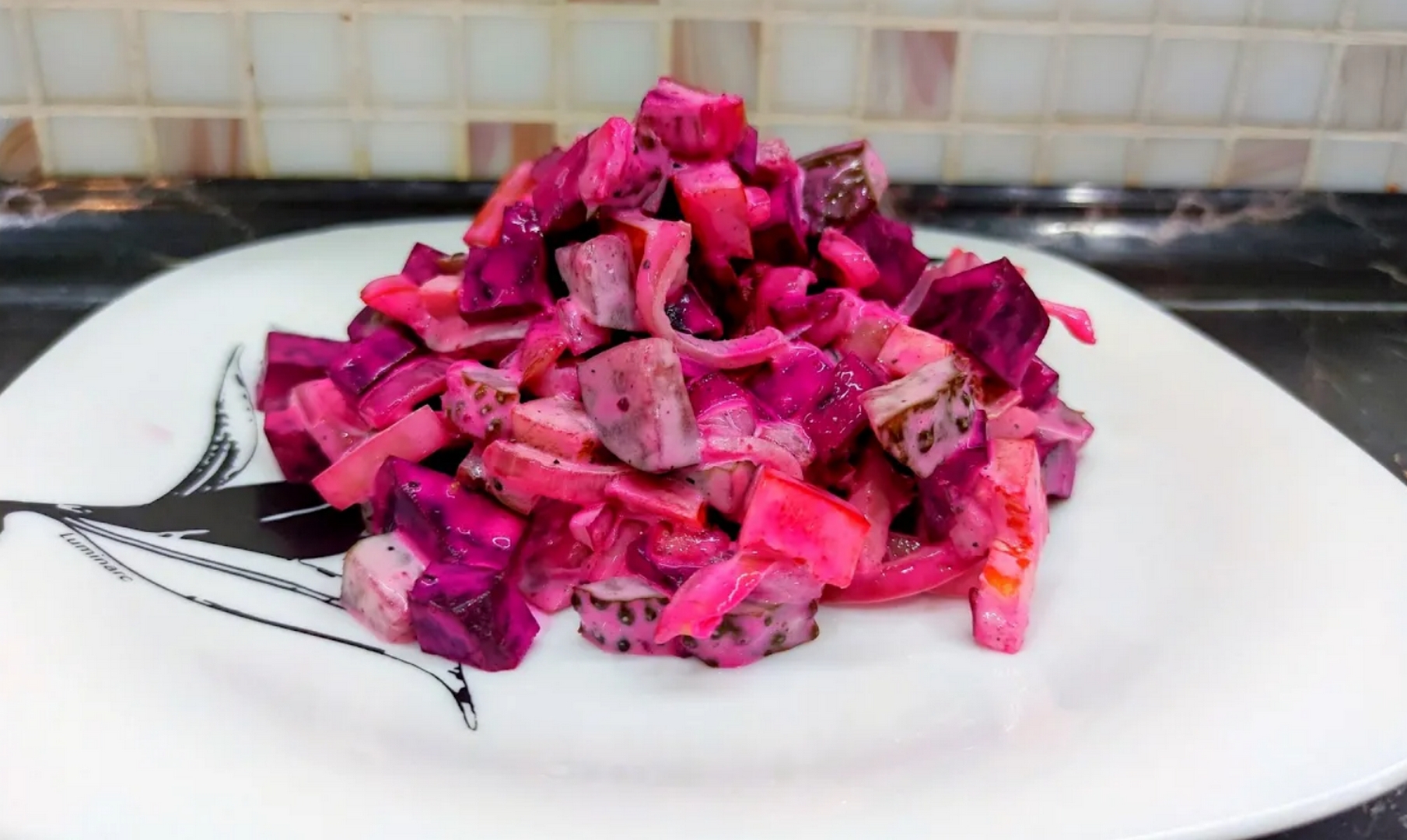 Рецепт салата со свеклой. Салат с огурцами и свёклой
