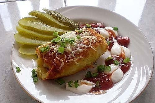 Картофельные РУЛЕТИКИ С мясом