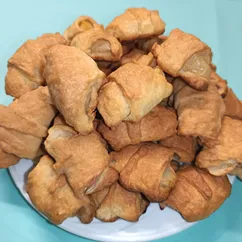 Рогалики с яблоками