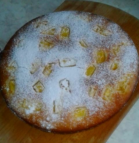 Сладкий пирог на сметане «Зебра», рецепт с фото — l2luna.ru