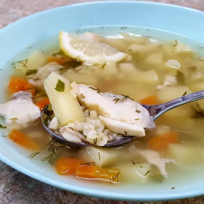 Рыбный суп из дори
