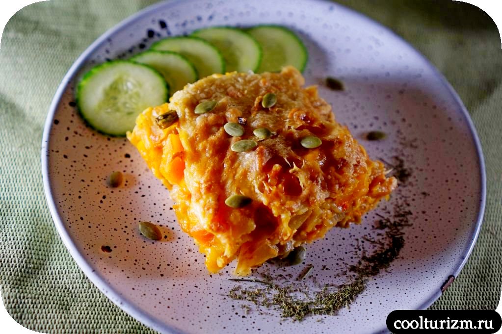 Ленивая лазанья с треской