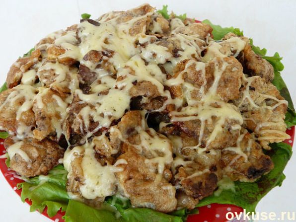 "Разбитое сердце" из куриных сердечек