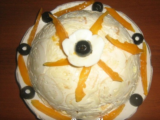 Салат "шарлотка"