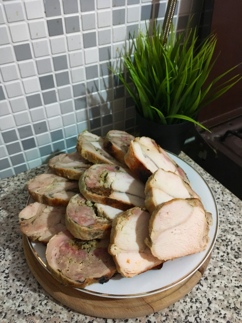 Куриный рулет с черносливом 🍖