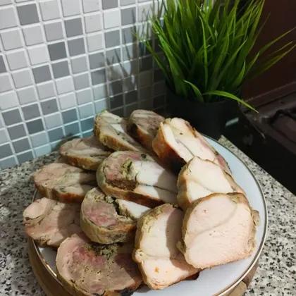 Куриный рулет с черносливом 🍖