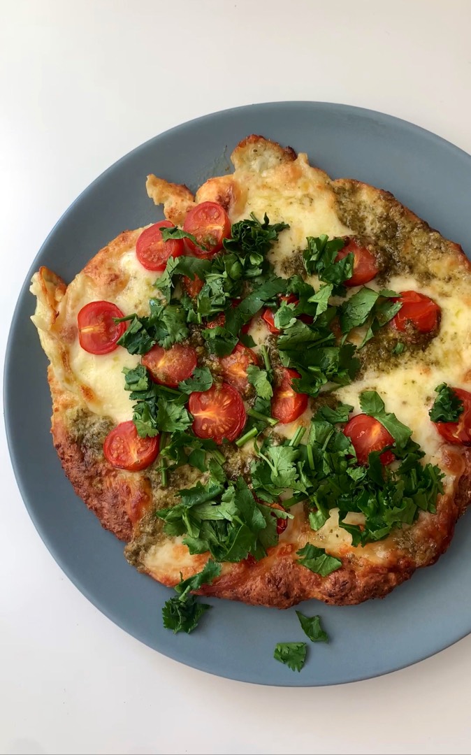 Творожная лепёшка с моцареллой