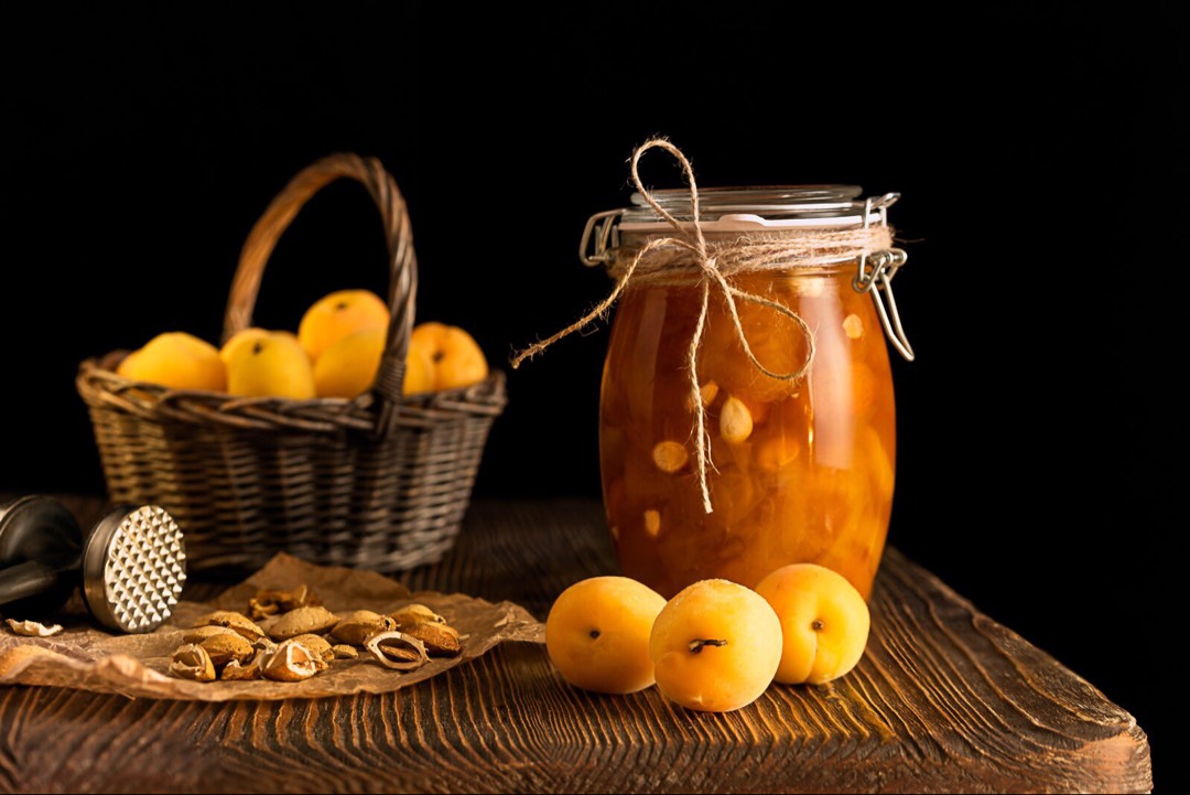 Абрикосовое варенье с косточками #кулинарныймарафон