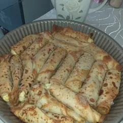 Блинчики с творогом в духовке 🥞