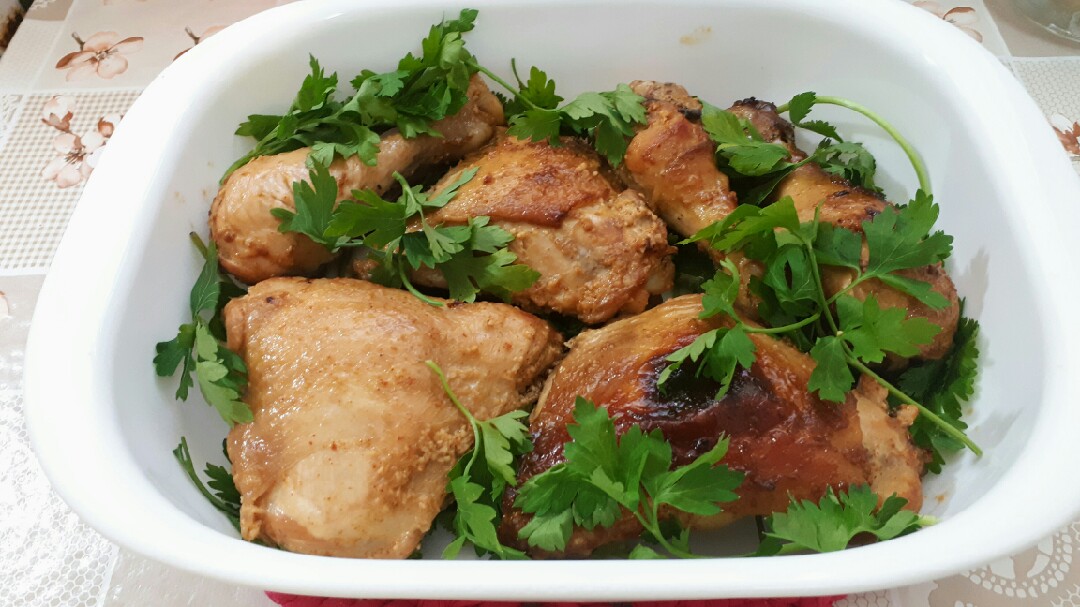 Курица запеченная в пакете🐓